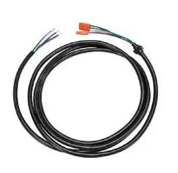 Keystone KT-CS-NP-10-18/5-B /LA 10-ft Input Power Cord for Architectural Fixture, 18/5, 300V, Black