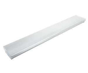 Keystone KT-DDWLEDT8-4-2L-DP 4ft 2L wrap fixture, Wired for Type B single-ended T8 LED lamps