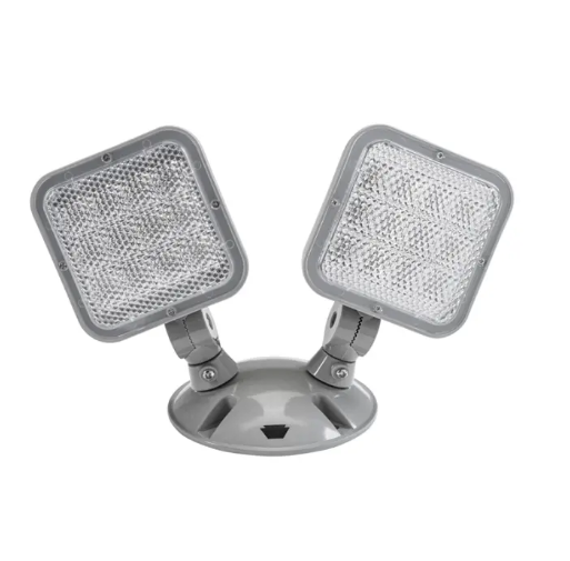 Keystone KT-EM-RD2-SVWL-SL Double LED Remote Head for Emergency Light - Outdoor Rated