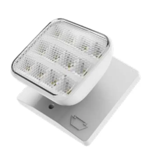 Keystone KT-EM-RS1-WHWL-SL Single LED Remote Head for Emergency Light - White