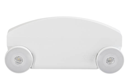 Keystone KT-EM-TP2-WHWL-SU Emergency Light Dual Head with Battery Backup