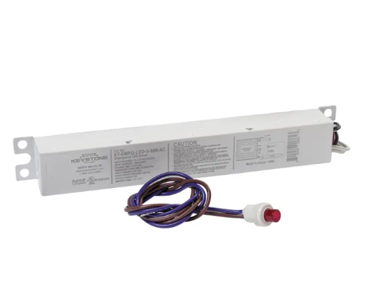 Keystone KT-EMRG-LED-5-500-AC-IP 5W Emergency Backup Driver for LED Type B (Ballast Bypass) LED Lamps - 500 Lumens