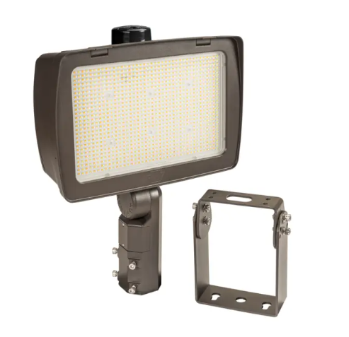 Keystone KT-FLED290PSHV-R4-OSF-UNV-8CSB-VDIM XFit OpticSwap High Power LED Flood Light - 290 | 210W - CCT Selectable - 277-480V - Bronze Finish