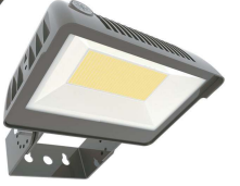 Keystone KT-FLED75-R1A-UNV-8CSB-VDIM Compact 75WS General-purpose Led Floodlight, Selectable CCT, Selectable Power, Bronze Finish