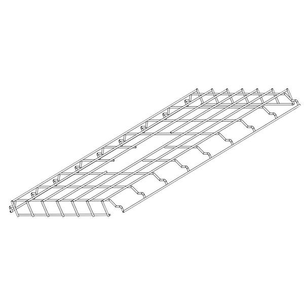 Keystone KT-HBLED-WG-5-KIT /G2 Wire Guard – 1.5' - Steel - White - for 1.5F High Bay Fixtures