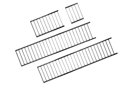 Keystone KT-LALED-LA-LVR-2-KIT Straight Blade Louver Kit for L Shape Series A Linear Arch Fixtures. Louver compatible end caps sold separately