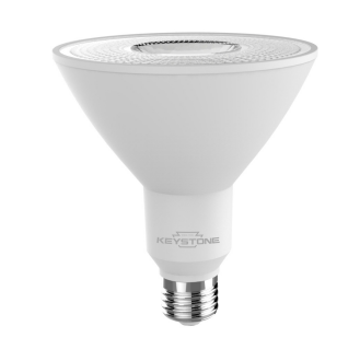 Keystone KT-LED13PAR38-NF-827 /G2 PAR38 Narrow Flood, 120W Equivalent, 25 Deg Beam Angle, E26 Medium Base, 2700K, 80 CRI, Gen 2