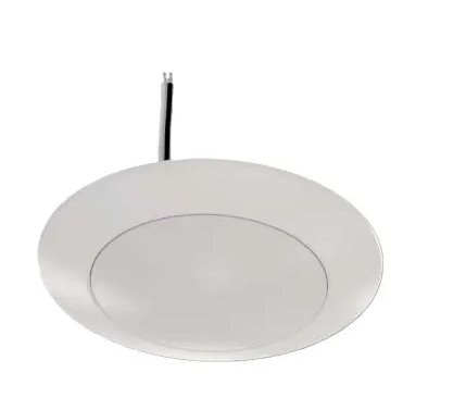 Keystone KT-LED15DL-6CA-830-DIM-CS 6in Circular LED Residential Retrofit Disk Light. 120V Input, 15W, 3000K,1100 lumens, 80 CRI, TRIAC Dimming