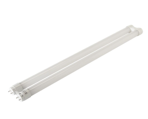 Keystone KT-LED15T8-U1G-835-D-CP 15W LED T8 Tube. Glass Construction, 120-277V Input: Direct Drive, 1 5/8" U-Bend, 3500K