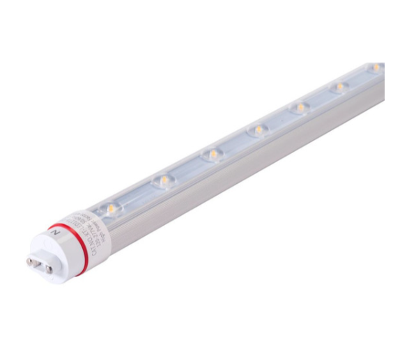 Keystone KT-LED16T8-72P1S-840-D /G2 72In Led Sign Tube, 4000K, Single Sided Output And Rotatable R17D End Caps, 16W, 120-277V Input