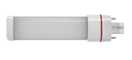 Keystone KT-LED62P-H-827-D /G2 5.5W LED 2-pin Compact Lamp, Horizontal Orientation. 120-277V Input, GX23 Base, 2700K, Direct Drive, Generation 2