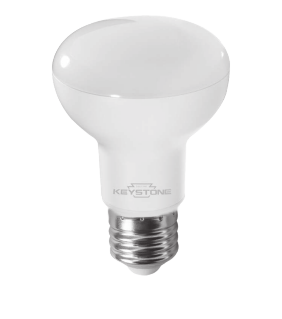 Keystone KT-LED7.5R20-827 R20 Flood, 50W Equivalent, 120 Deg Beam Angle, E26 Medium base, 2700K, 80 CRI