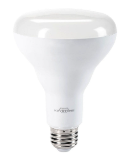 Keystone KT-LED8BR30-930 BR30 Flood, 65W Equivalent, 100 Deg Beam Angle, E26 Medium Base, 3000K, 90 CRI