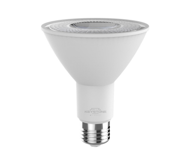 Keystone KT-LED8PAR30-F-930 /G2 LED Bulb PAR30 Long Neck Flood, 75W Equivalent, 40 Deg Beam Angle, E26 Medium Base, 3000K, 90 CRI, Gen 2