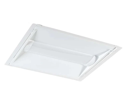 Keystone KT-RKIT24PS-22DC-8CSA-VDIM /CR 2X2 LED Center Basket Doorframe Retrofit Wattage/CCT Selectable 24W/18W/15W 3500K/4000K/5000K 120-277V Frosted Curved Lens 0-10V