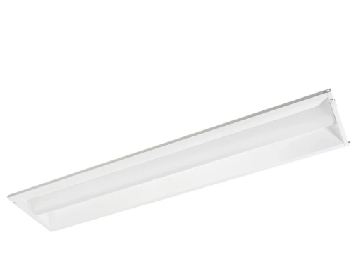 Keystone KT-RKIT35PS-14DB-8CSA-VDIM 1X4 LED Center Basket Doorframe Retrofit Featuring Wattage/CCT Selectable 35W/30W/24W 3500K/4000K/5000K 120-277V Frosted Lens 0-10V Dimming