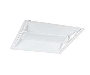 Keystone KT-RKIT24PS-22DC-8CSA-VDIM 2X2 LED Center Basket Doorframe Retrofit Wattage/CCT Selectable 24W/18W/15W 3500K/4000K/5000K 120-277V Input Frosted Curved Lens 0-10V Dimming