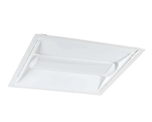 Keystone KT-RKIT35PS-22DC-8CSA-VDIM /CR 2X2 LED Center Basket Doorframe Retrofit Wattage/CCT Selectable 35W/30W/24W 3500K/4000K/5000K 120-277V Frosted Curved Lens 0-10V