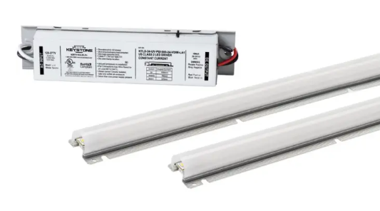 Keystone KT-RKIT35PS-2AG44-835-VDIM Linear LED Retrofit (2), 44" Modules, Color Temperature 3500K, Voltage 120-277V