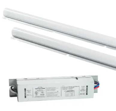 Keystone KT-RKIT35PS-2AG44-850-VDIM 23/30/35W LED Linear Retrofit Kit, 6000 lm, 120V-277V, CCT 5000K