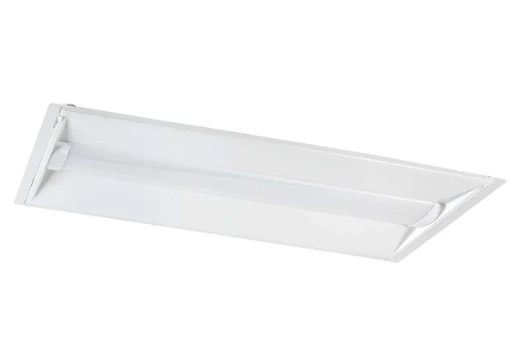 Keystone KT-RKIT45PS-24DC-8CSA-VDIM /CR 2X4 LED Center Basket Doorframe Retrofit Wattage/CCT Selectable 45W/38W/30W 3500K/4000K/5000K 120-277V Frosted Curved Lens 0-10V