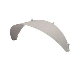 Keystone KT-SLFLED-GS-S1-KIT Glare shield kit | Gray | Used on 500W Series 1 Sports Light Flood | Kit includes glare shield and mounting hardware