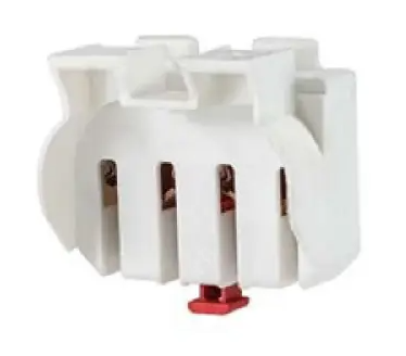 Keystone KT-SOCKET-2G11 Screw-In Push Button Socket, 4-Pin, 2G11
