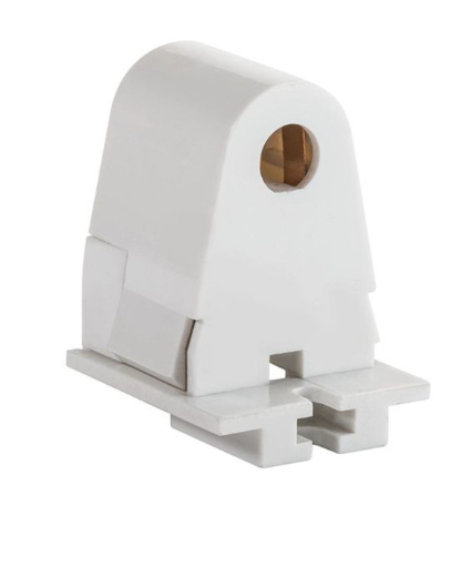 Keystone KT-SOCKET-SL-SE Stationary Lampholder - Slide-On and Screw Mount - Single Pin Socket