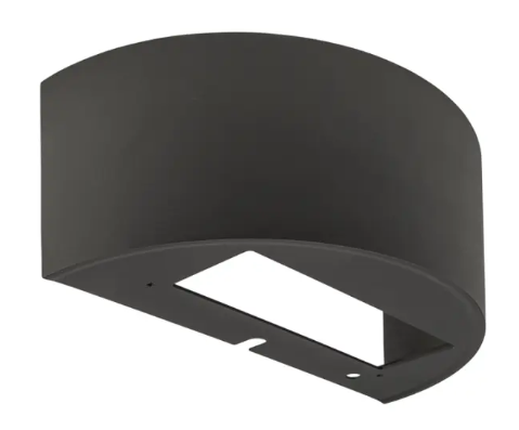 Keystone KT-WPLED-M5-HM-1-KIT-B Shell for Full Cut Off Wall Packs, Half Moon, Black