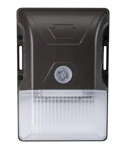 Keystone KT-WPLED20-S1-8CSB-VDIM XFit LED Mini Wall Pack - 20W - CCT Selectable - Photocell - 120-277V - Bronze