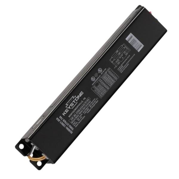 Keystone KTEB-2110-UV-TP-PIC /A-DP 2x F96T12HO Fluorescent Ballast, 1-2 Lamp, Voltage 120/277V, High Power Factor, Program Start, Electronic