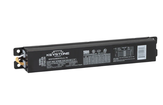 Keystone KTEB-432-UV-IS-L-P-DP 4 X F32T8 .77 Ballast Factor 120-277V Electronic Ballast