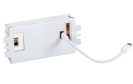 Keystone KTLD-25-UV-SC1250-56-VDIM-W1 /USB Programmable Constant Current LED Driver w/ USB-C Port, 420-1250mA Output, Wattage 25W, Voltage 120V-277V