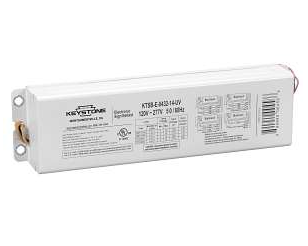 Keystone KTSB-E-0432-14-UV /A Electronic Sign Ballast, 4-32 Feet, 1-4 Lamps, 120-277V, Revised Wiring