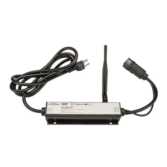 Keystone KTSL-DMXC1-1-WC SmartLoop Wireless 120V DMX Controller for Mistik Wall Washers
