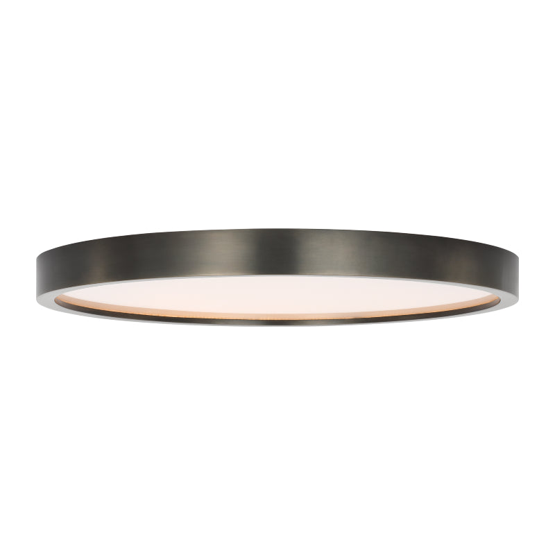 Visual Comfort Architectural KWFM19527BZ Modern Cerne 22" LED Flush Light - CCT:2700K - 120V - Finish: Dark Bronze