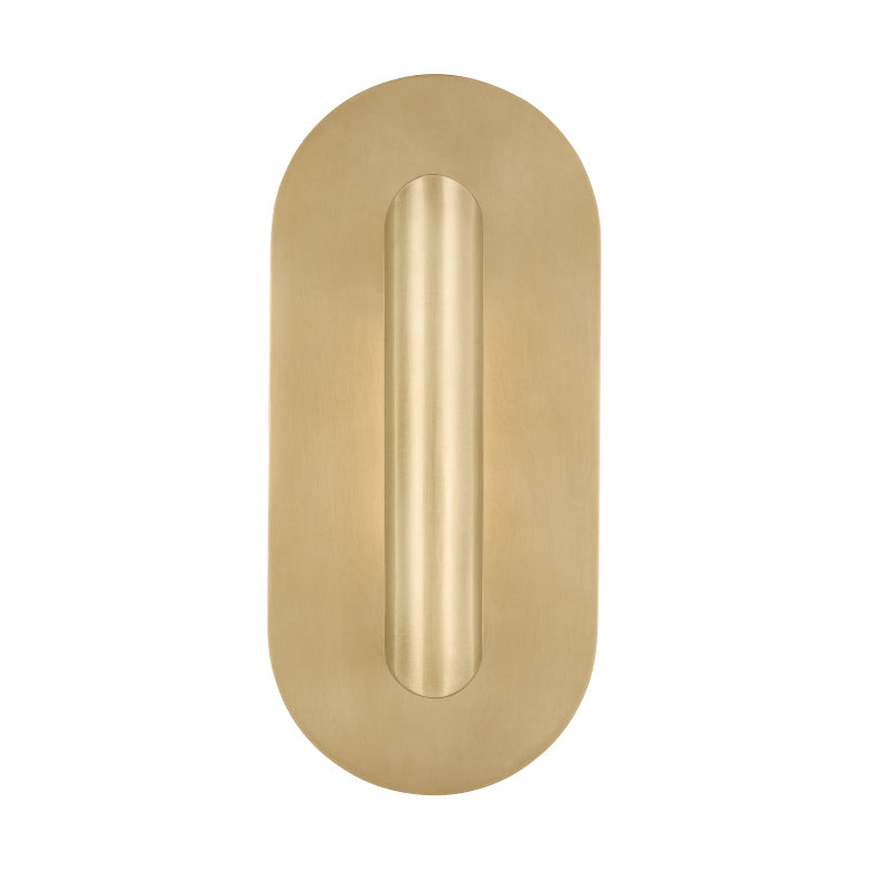 Visual Comfort Architectural KWWS49227HAB Fielle Small Sconce - Hand Rubbed Antique Brass - 8.2W 2700K - 435 Lumens - CRI 90 - Dimmable