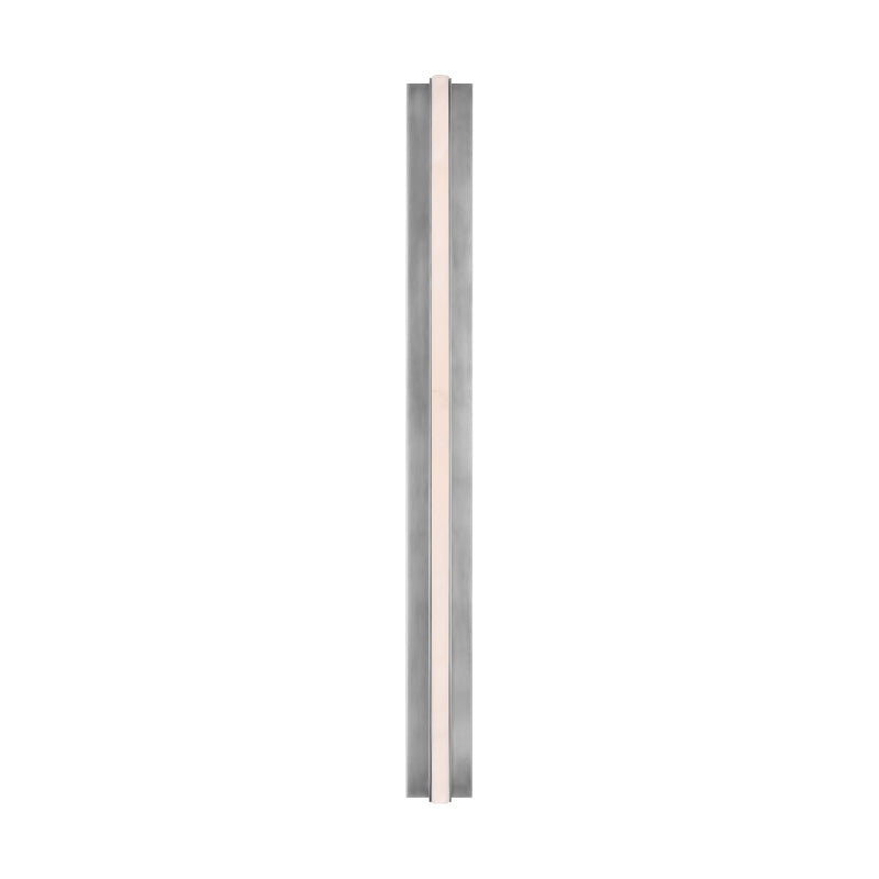 Visual Comfort Architectural KWWS71027ANALB Linea 25" Tall LED Wall Sconce - Antique Nickel - 15.1W 2700K - 379 Lumens - CRI 90 - Dimmable