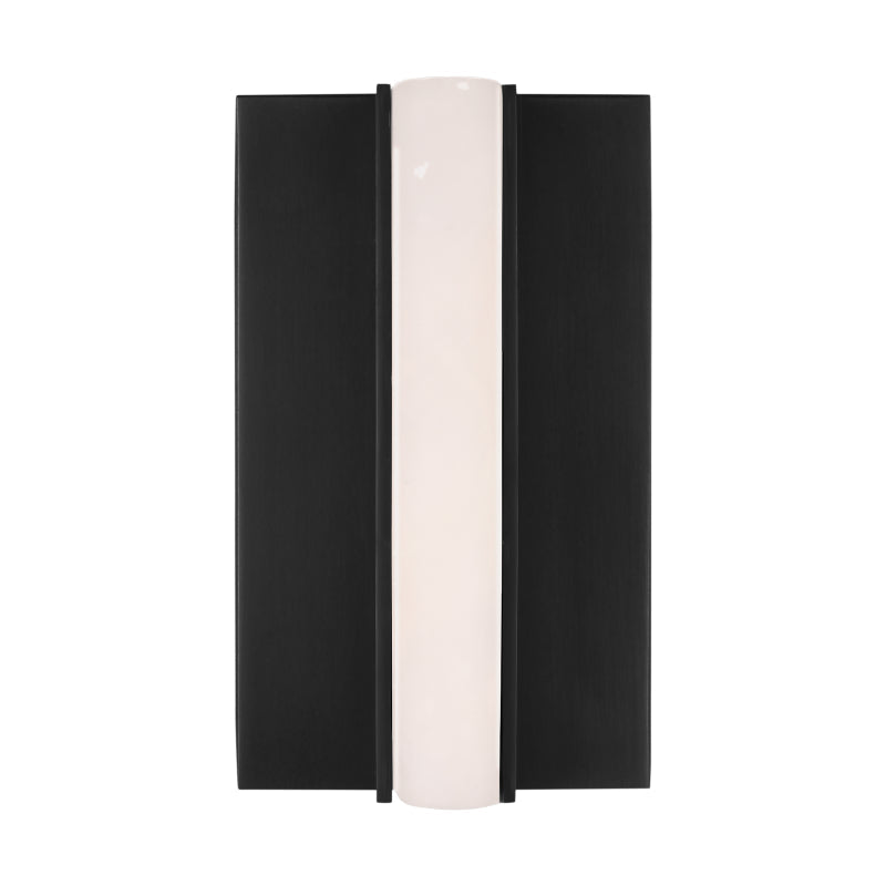 Visual Comfort Architectural KWWS71227HABALB Linea 5" Tall LED Wall Sconce - Hand Rubbed Antique Brass - 15.1W 2700K - 130 Lumens - CRI 90 - Dimmable