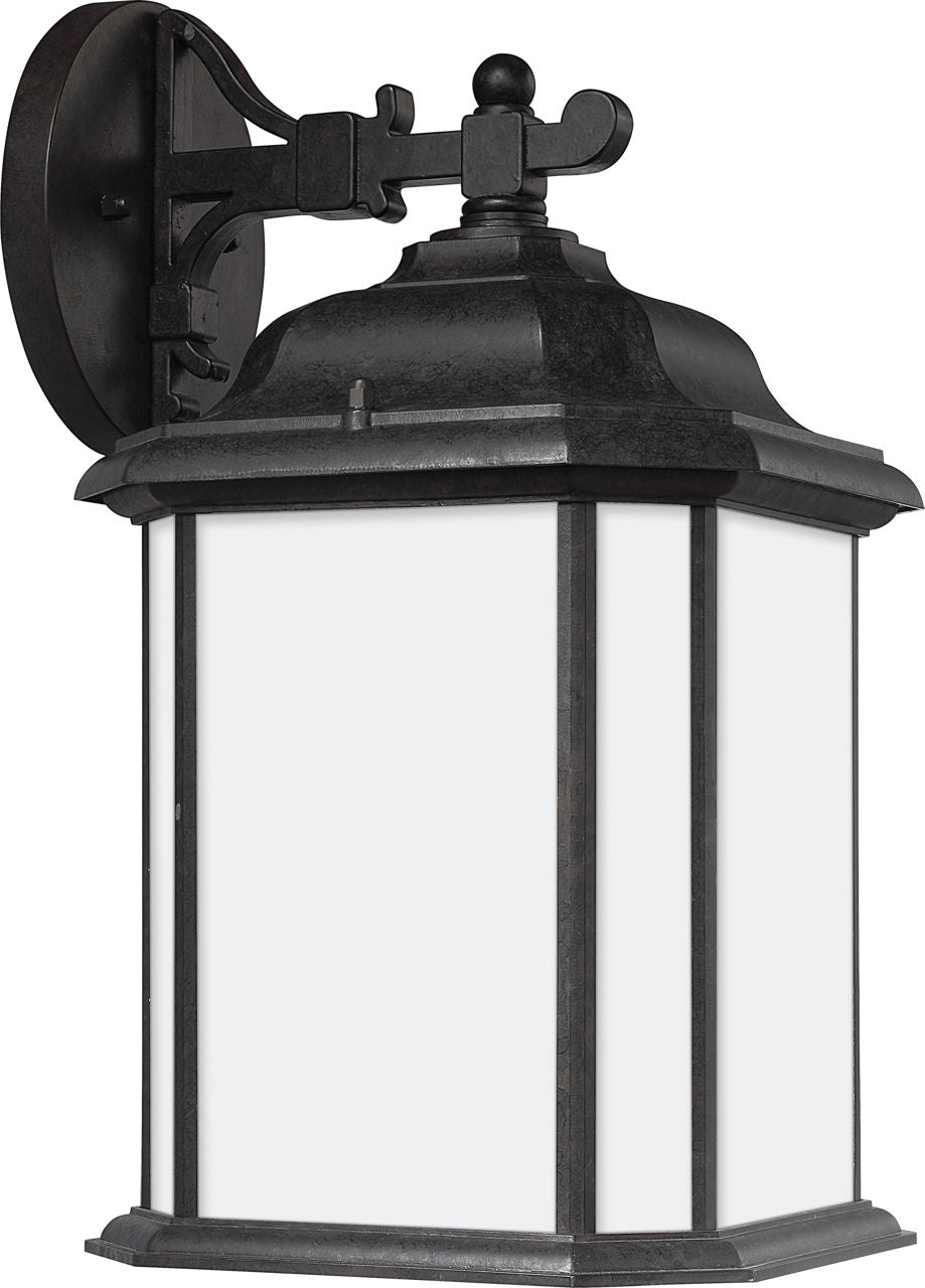 Generation Lighting Kent 15 inch outdoor wall light in dark finish