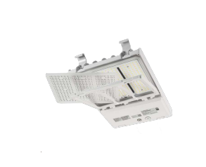 Keystone KT-ALED290PSHV-L2-OSA-NM-8CSB-VDIM-W XFit OpticSwap LED Area Light, Type III, V Included, Selectable Wattage 290W, 210W, 185W, Multi-Color Temperature, Voltage 277-480V, White