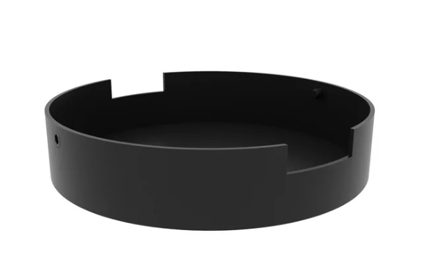 Kuzco Lighting TR989362-BK Trilo Track 4-in Black Track Canopy and Driver Cover