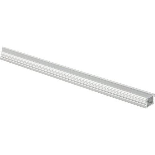 Task Lighting L-007-CL-80 80" Flat 007 Series Housing for Tape Light, Clear lens