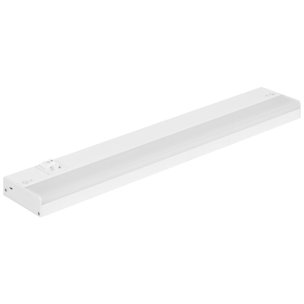 Task Lighting L-BL18-WT-TW 17-7/8" 120-Volt Bar Light, Dimmable and 3-Color Selectable, White