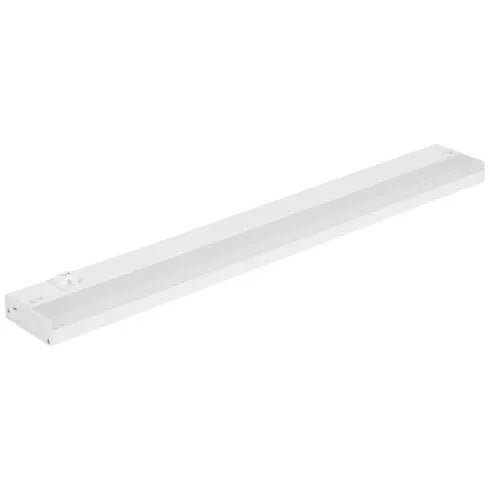 Task Lighting L-BL24-WT-TW 24" LED Under Cabinet Light, Wattage 12W, Multi-Color Temperature, 950 Lumens, Voltage 120V, White