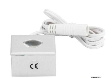 Task Lighting L-MS-CL-1BA-30 Square Mini Puck Light, CCT 3000K Soft White
