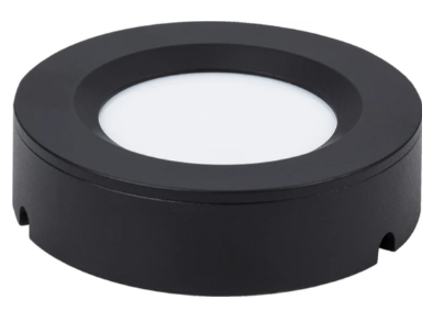 Task Lighting L-PS-TDC-BK Tunable-White Puck Light, Direct Connection, Black, 2700K–5000K