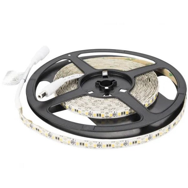 Task Lighting L-VMW600-16-27 16 Ft 12V 225 Lm/Ft LED Tape Light, Single-White, 2.8 Watts/Ft, Standard Output, Waterproof IP65 Rated, CCT 2700K, Warm White