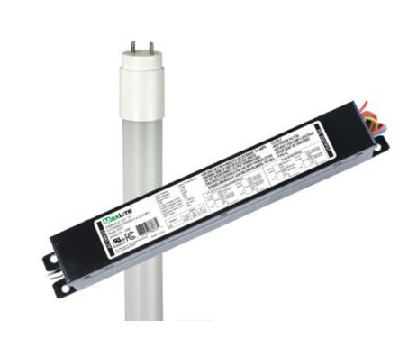 MaxLite L11.5T8EX440DR1L11.5 4ft LED T8 (UL-C) Coated Glass (1-Lamp) External Driver, Color Temperature 4000K, Wattage 11.5W