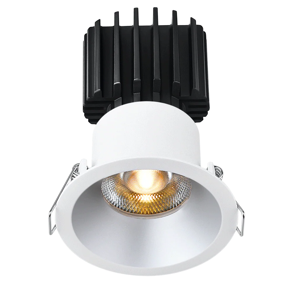 Lotus LED Lights L3F-RRT-AZ-RF60-5C95 3" Tangra Fixed Round Recessed Thin Trim With Reflector Frosted Glass - Beam Angle: 60° - Finish: Alzak